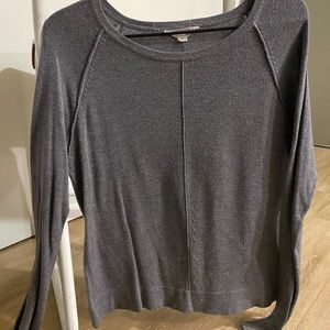lovestich light grey long sleeve top